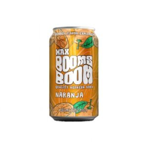 caja de refresco naranja