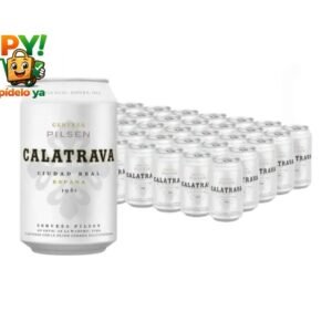 caja de cerveza "calatrava"