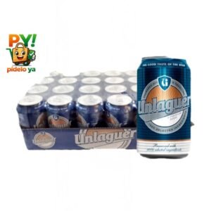 caja de cerveza "unlager"