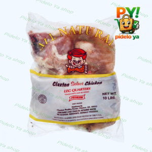 paquete de cuartos de pollo 10 lbs