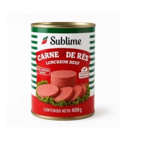 carne de res enlatada (400g)