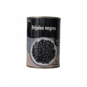 lata de frijoles negros (410g)