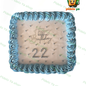 cake cuadrado relleno de leche condensada