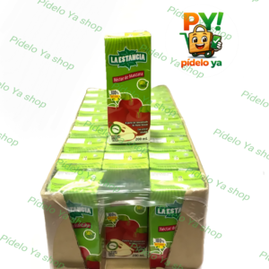 cajas de jugo la estancia sabor manzana (27 unidades)