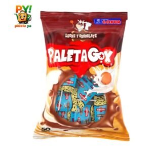 paletagox leche y chocolate ( 50 unidades )