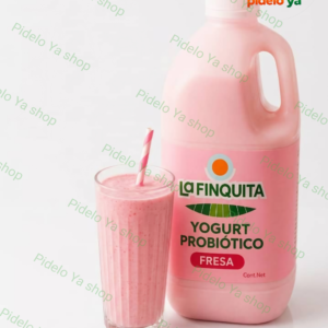 yogurt probiótico de fresa (2 litros )